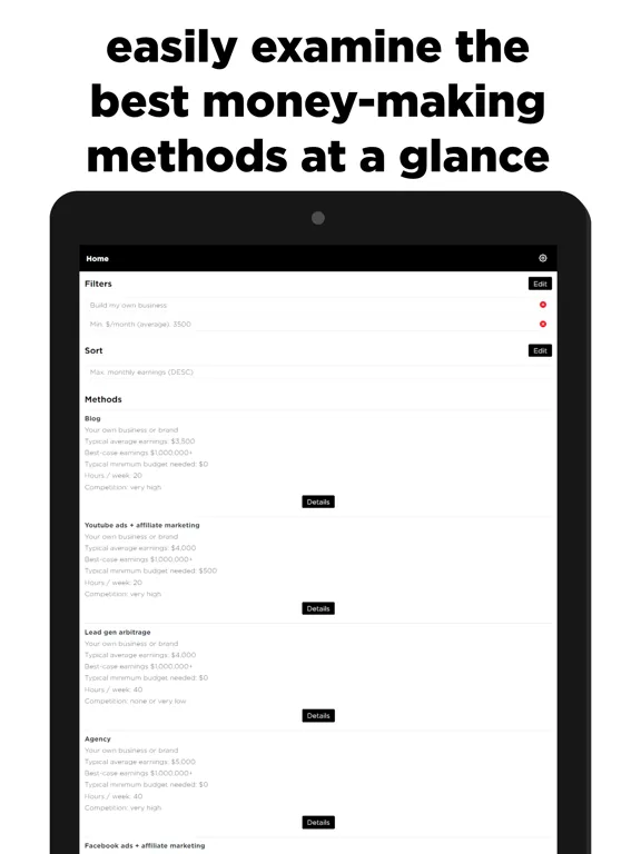 Capturas de pantalla de How To Make Money Online Easy iPad 